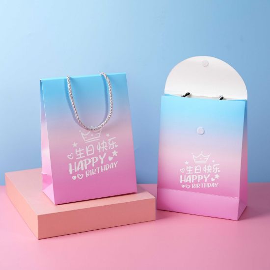 图片 礼品袋（挖孔手提式）